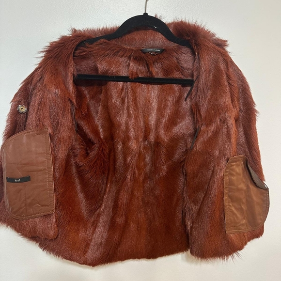 Hugo Boss crop fur jacket - Picture 4 of 9